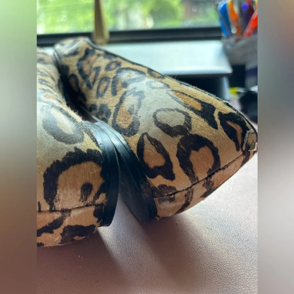 Sam Edelman Rae Leopard Print Point Flat size 9.5 - Picture 5 of 15